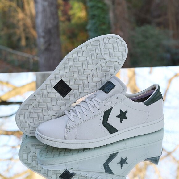 Converse John Varvatos Pro Leather Low White Green 2012 - Picture 6 of 15